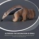 thumbnail image 2 of Simulated Anteater Decor Lifelike Anteater Craft Plastic Anteater Figurine Vivid Anteater Decor, 2 of 3