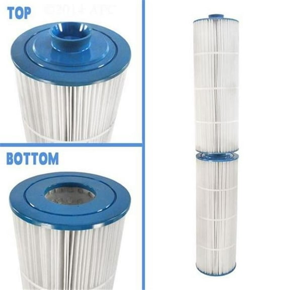Filbur APCC7276 7 x 39.37 in. Pool & Spa Replacement Filter Cartridge, 100 sq ft. - Set of 2