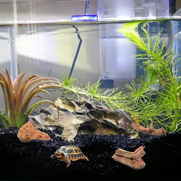 UPGRATOR 10Pcs Aquarium Ornament Driftwood for Fish Tank Freshwater 5.1In