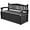 Black, variant on QISHENSHUI 80 Gallon Storage Bench Deck Box Lockable for Patio Furniture, Garden Decor and Outdoor Seating for Cushions, Garden Tools and Pool Supplies(Dark Brown)