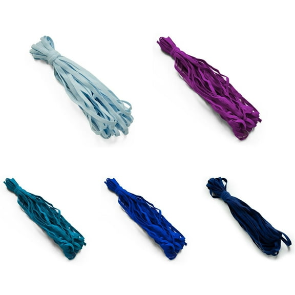 1/4" Elastic Band Color Pack of 50 Yards