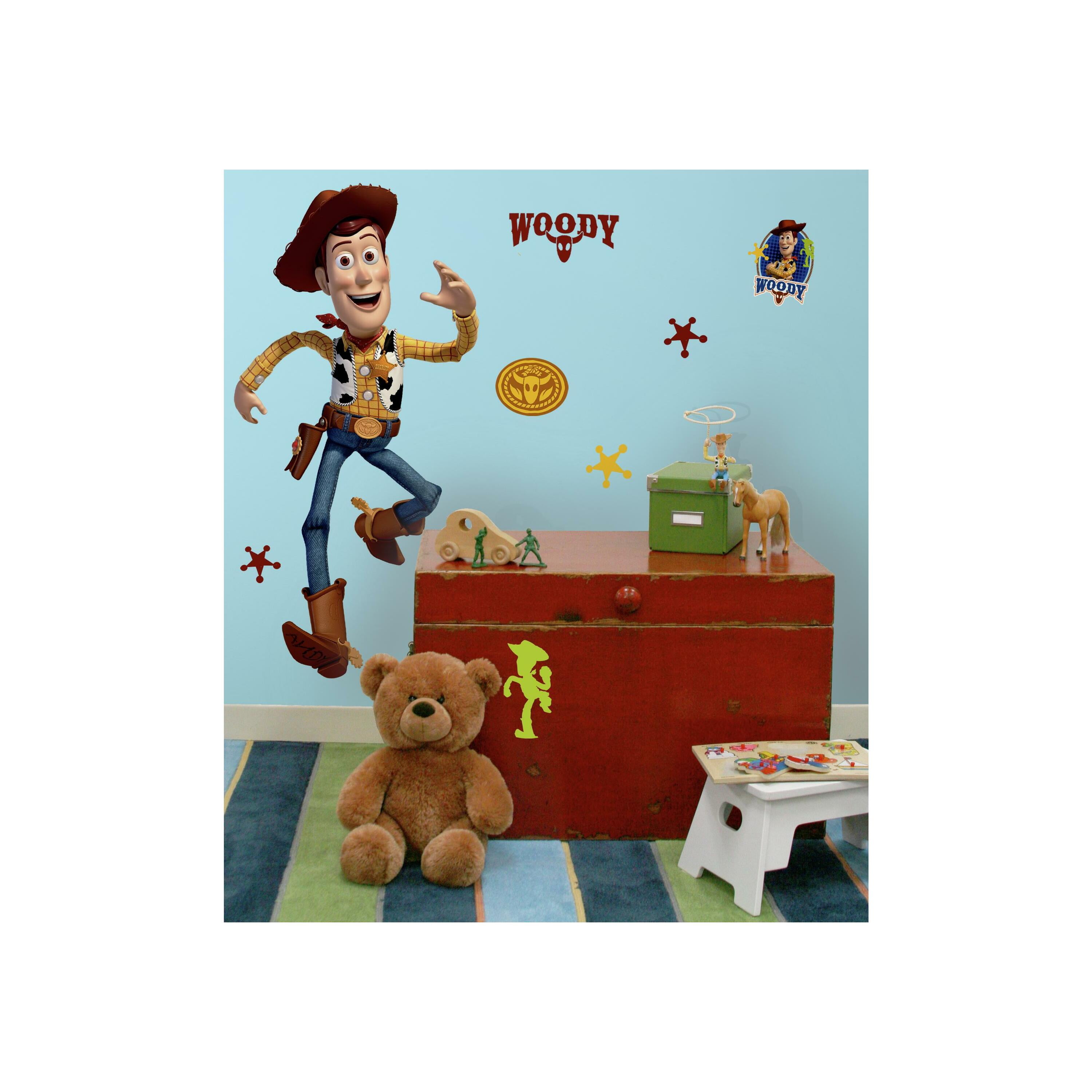 Roommates Rmk1430Gm Toy Story Woody Peel & Stick Giant Wall Decal 