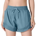 thumbnail image 2 of Uaswgudfs Athletic Shorts for Women High Waisted with Pockets Lined Running Workout Shorts, 2 of 5
