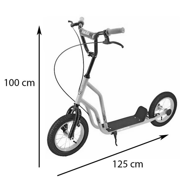 Scooter Patin R12 Macilux Llanta de Aire Verde Bodega Aurrera en