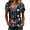 Multicolour-4, variant on Womens Patriotic Tshirt 250th Anniversary USA Shirts Red White and Blue V Neck Summer Tops Casual 4th of July Outfit for Women