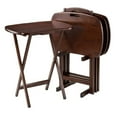 thumbnail image 1 of Winsome Lucca 5-Piece Set TV Tables with Handle - 94577, 1 of 5