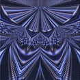 thumbnail image 1 of Ahgly Company Machine Washable Indoor Square Transitional Night Blue Area Rugs, 6' Square, 1 of 1