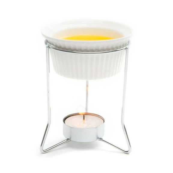 Fox Run Butter and Sauce Warming Cups Prepare and Serve Ceramic Dish Set of 2