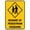 Warning Sign 4, variant on Beware of Opening Door 8"x12" Workplace Metal Tin Sign, Industrial Commercial Series Sign, Facility Safety Sign, Indoor Outdoor Use