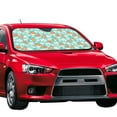 thumbnail image 2 of Bingfone Cute Sloth on Floral Tree Car Windshield Sunshade,Sun Foldable Sun Shield Sun Visor for Car - Small, 2 of 9