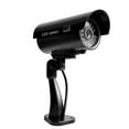 thumbnail image 2 of Teissuly Bullet Dummy Fake Surveillance Security CCTV Solar Powered Camera Simulation Monitor with LED Flashing Light, Outdoor and Indoor Use for Homes & Business, 2 of 9