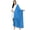 Blue, variant on eloria Women Chiffon Dupatta With Lace Shawl Wrap Neck Scarves, Color : Pista Green