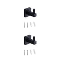 thumbnail image 1 of Yuarrent Gancho de baño Colgador de acero inoxidable Adhesivo Colgando Ganchos montados en la pared Decoración Toallas Estante Suministros Albornoz Type1 NO1 Yuarrent CBP183032, 1 of 6