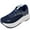 Blue, variant on SUYSTEX Wide Toe Box Shoes Women Arch Support Wide Sneakers for Running Walking Athletic Running Orthopedic Plantar Fasciitis Workout with Thick Cushion Zero Drop Sole Width Shoes