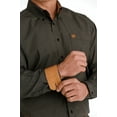 thumbnail image 4 of Cinch Black And Gold Plaid Print - Mens Shirt  - Mtw1105668, 4 of 4