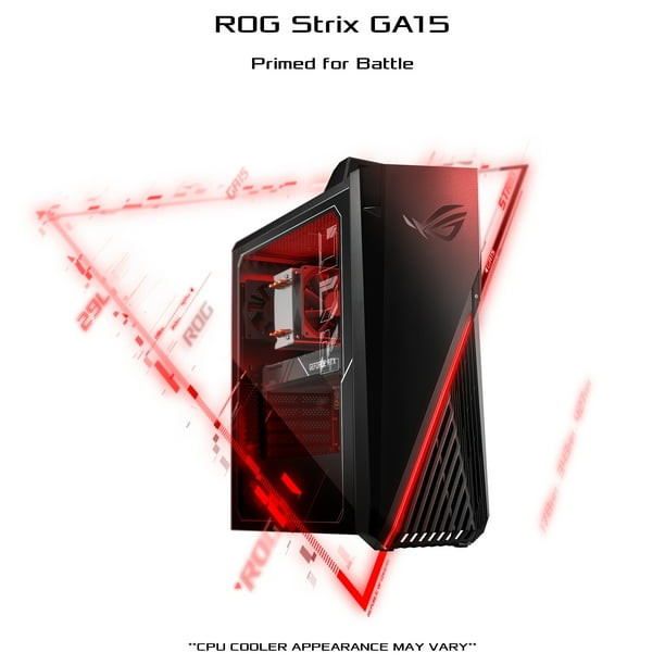 ROG Strix GA15DH Gaming Desktop PC, AMD Ryzen 5 3600X, GeForce GTX 1660