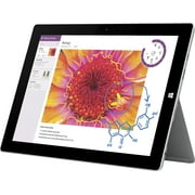 Microsoft Surface 3 10.8" Tablet, Intel Atom x7-Z8700 Processor, 1.60 GHz, 4GB Memory, 128GB SSD, Windows 10 Pro, Silver