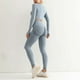 thumbnail image 4 of Traje Casual Chándal, Apriete De Barriga Levantamiento De Glúteos Bodycon Traje De Yoga Absorbe La Humedad Cintura Alta 2 Piezas Estiramiento Alto Para Exteriores, 4 of 5