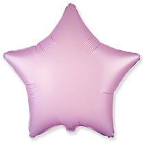 18 inch Star - Satin Pastel Lilac Foil Mylar Balloon - Party Supplies Decorations