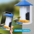 thumbnail image 3 of Cámara de la casa del pájaro alimentador elegante del pájaro de la visión nocturna de 1080P 24GHz WiFi para al aire libre ANGGREK Otros, 3 of 8