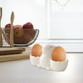 thumbnail image 3 of Rabbits Shape Eggs Cups Handmade Ceramic Soft Boiled Eggs Holder And Kitchen Tableware Rack For Breakfast And Everyday Use, 3 of 3