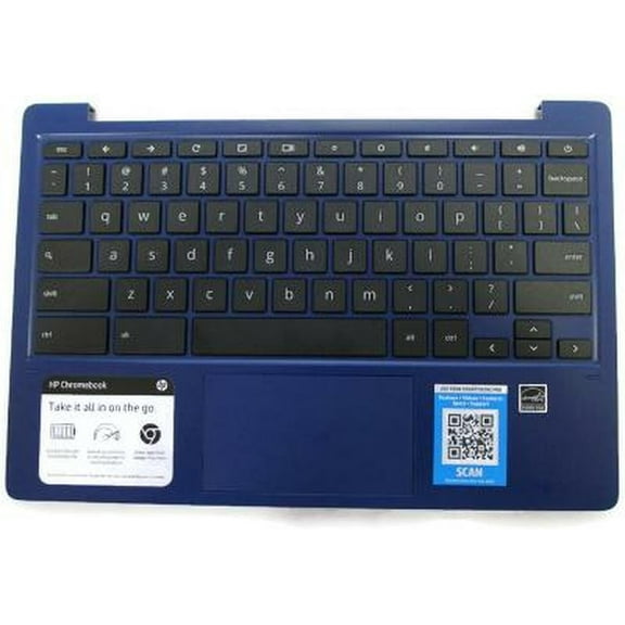 New HP Chromebook11A-NA0036Nr Palmrest Touchpad Keyboard M15714-001 M15729-001