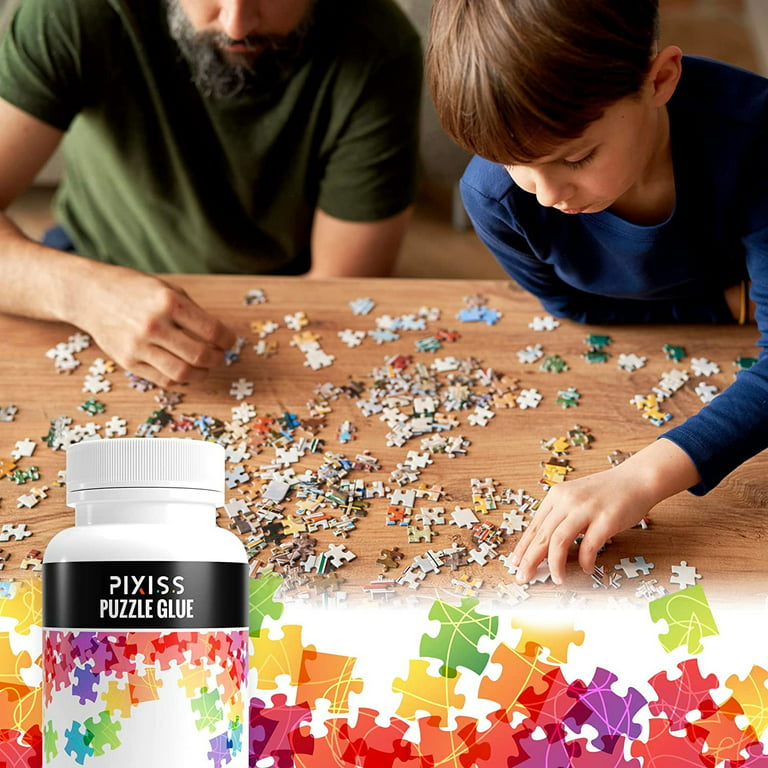 Kit de colle Pixiss Puzzle Saver, pinceaux adhésifs pour puzzles, tableaux,  tapis, avec kit d'accessoires Pixiss -  Canada