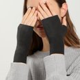 thumbnail image 4 of Guantes de medio dedo Tejido suave y cálido, resistentes al frío, al viento y al calor, guantes para dedos flexibles write1050, 4 of 5