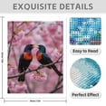 thumbnail image 3 of Diamond Art Kits for Adults - 5d Birds Cherry Blossom Spring Moment Diamond Painting for Adults, Diamond Art for Adults Beginners, Diamond Painting Kits for Adults for Home Wall Decor, 3 of 7