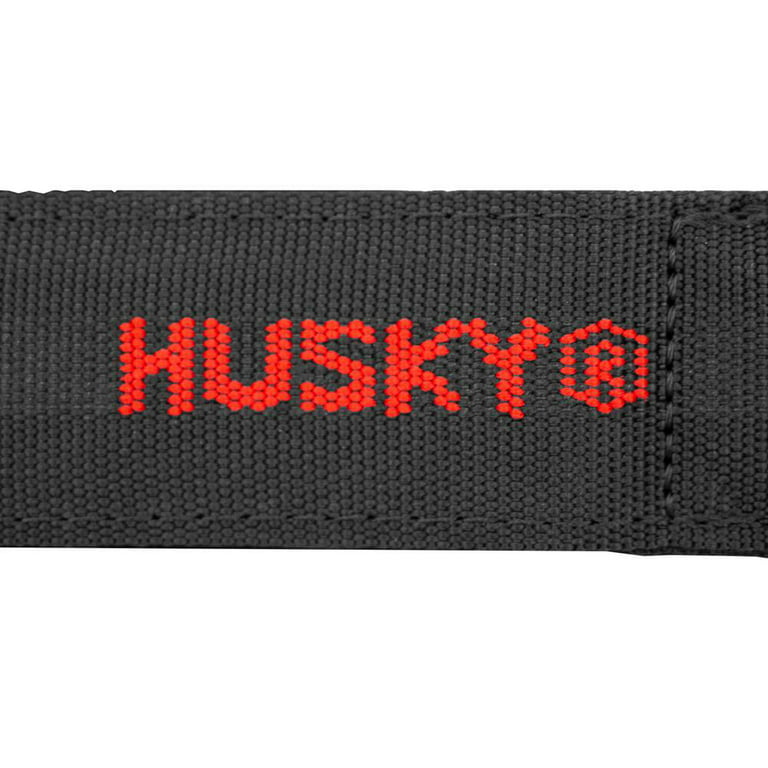 Husky Heavy Duty Hanging Carabiner Strap Zinc- Plated Steel Quick-Release Hooks and Loop Fastening Black - Walmart.com