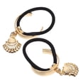 thumbnail image 1 of unbranded 2Ud Metálico Dorado Para Con Charm De Concha Estilo Bohemio, 1 of 8