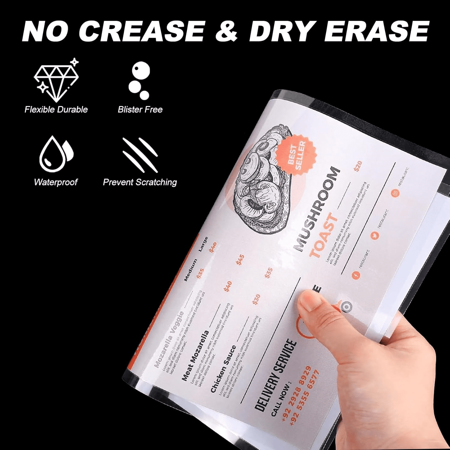 5 Mil Laminating Sheets 300 Packs, Thermal Laminating Pouches Holds 8.5" x 11" Sheets, Clear Laminator Plastic Paper 9 x 11.5 Inches