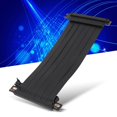 thumbnail image 3 of Extension de Câble PCIE, Faible Perte Importés Slots Câble Riser de Rallonge de PCIE 3.0 16X pour Carte Son pour Carte Internet Filaire pour Carte Graphique, 3 of 8