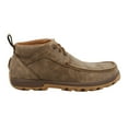 thumbnail image 4 of Men's Twisted X MXC0001 CellStretch Casual Chukka Driving Moc Bomber Full Grain Leather 12 M, 4 of 5