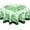 St Patricks Green, variant on Easter Day Tablecloth 60x60 Inch Square, Brown Bunny Table Cloth, Eggs Love Heart Tablecloths Polyester Fabric Farmhouse Decorative for Spring Home Kitchen Dining Party