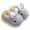 Grey, variant on Boys Girls Winter Bunny Slipproof Fuzzy Plush House Shoes 𝖢ozy Warm Indoor Outdoor Cotton Lined Comfort for Toddler Kids