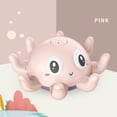 thumbnail image 2 of Juguetes de baño iluminados Sunnimix Pulpo de juguete de baño Rosado, 2 of 7