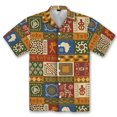 thumbnail image 4 of Ropa africana para hombre de Harajuku, camisetas históricas con estampado 3D de héroes, camisetas casuales de manga corta con solapa, blusa de verano, ropa, 4 of 4
