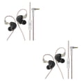 thumbnail image 2 of Auriculares con cable Inteprter para teléfono inteligente 3,5 mm 0,75 mm con cancelación de ruido negro, 2 of 6