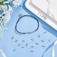 thumbnail image 4 of 60pcs Tube End Caps Stainless Steel Cord Ends 1mm Inner Diameter Smooth End Caps Terminators Cord Finding for Leather Cord Bracelets Jewelry Making Stainless Steel Color, 4 of 9