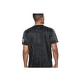thumbnail image 3 of True Rock Men's New York Slim Fit Pinstripe Baseball Jersey (Black/White, Small), 3 of 7