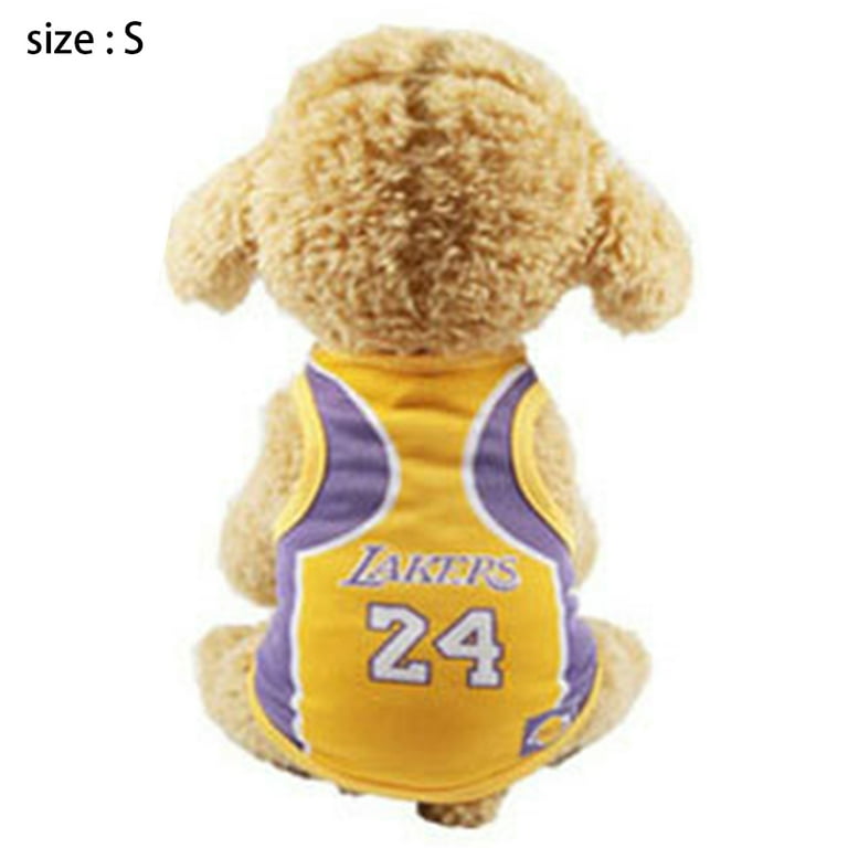 Lakers dog shirt cheap