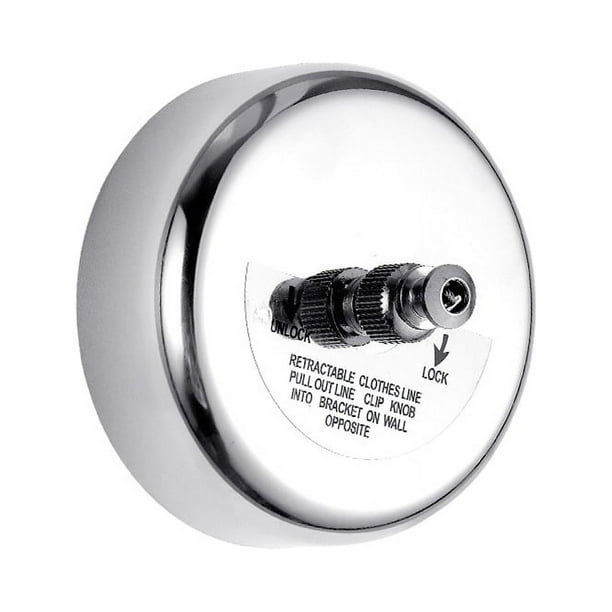 Retráctil de acero inoxidable 304, duradero, con cuerda ajustable resistente, línea de ropa de ducha para exteriores e interiores