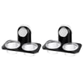 thumbnail image 2 of 2 unids Alimentadores de reptiles Lagarto Alimento Doble Contenedor Crawling PET Feeding Tool, 2 of 5