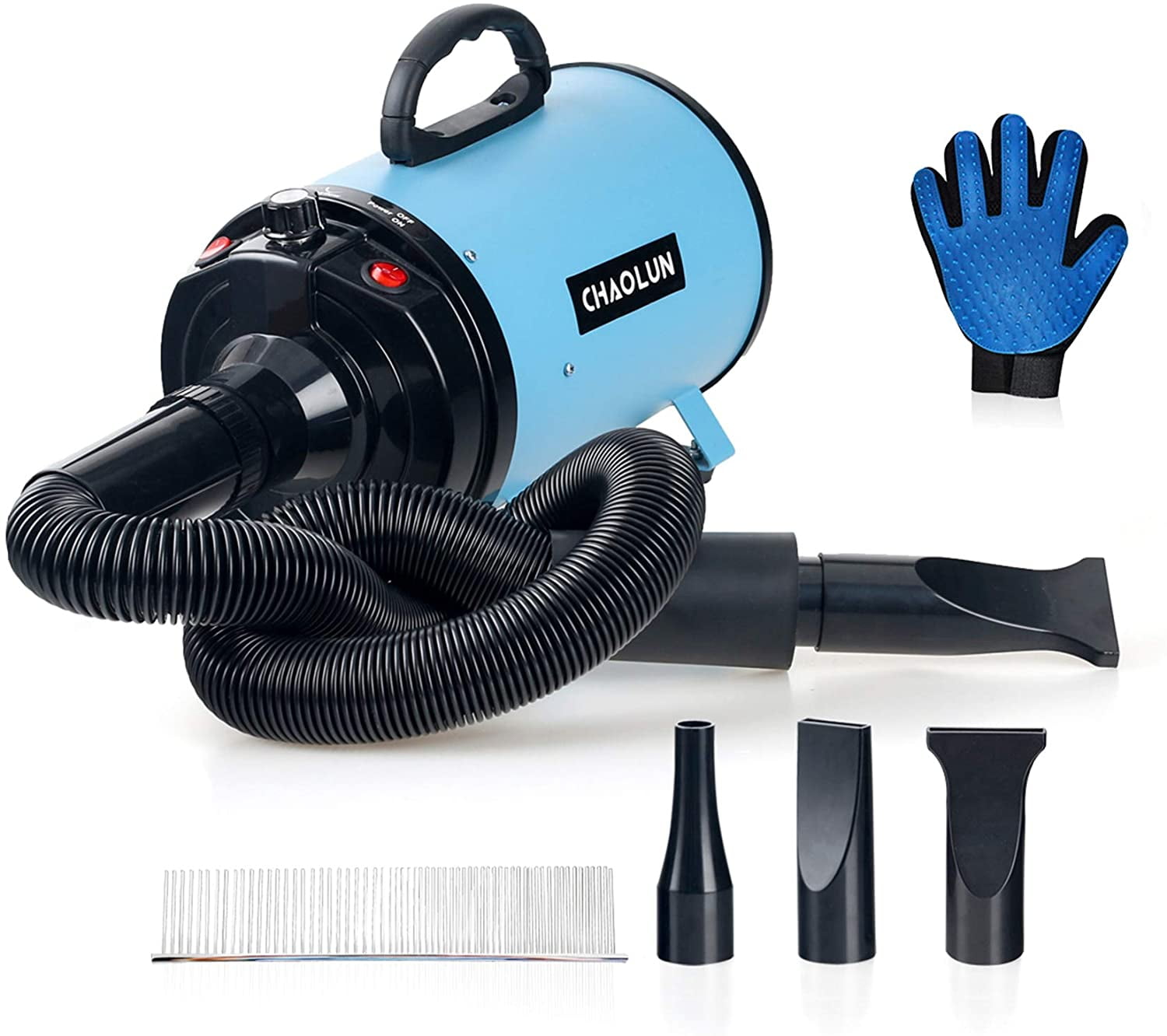 CHAOLUN Dog Dryer High Velocity Professional Pet Dog Blow Dryer 3.2HP