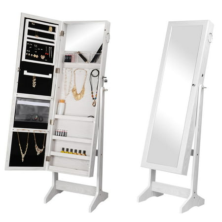 Specifications Ul Li Material Mdf, Jewelry Armoire With Mirror