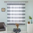 thumbnail image 5 of 1 Roman Blind Beauty Roman Curtain Short Sheer Tie Up Window Balloon Shade Sheer Voile, 5 of 9