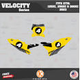 thumbnail image 3 of Kalair GFX Graphics Kit for Ktm KTM Enduro 2-Stroke 125XC,250XC and 300XC (2023) Velocity Series, 3 of 5