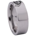 thumbnail image 3 of Wolf and Tree of Life Tungsten Carbide Ring, 3 of 9