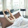 thumbnail image 3 of Unique Bargains 1Pc Zippered Pillow Cases Breathable Egyptian Cotton, 3 of 9